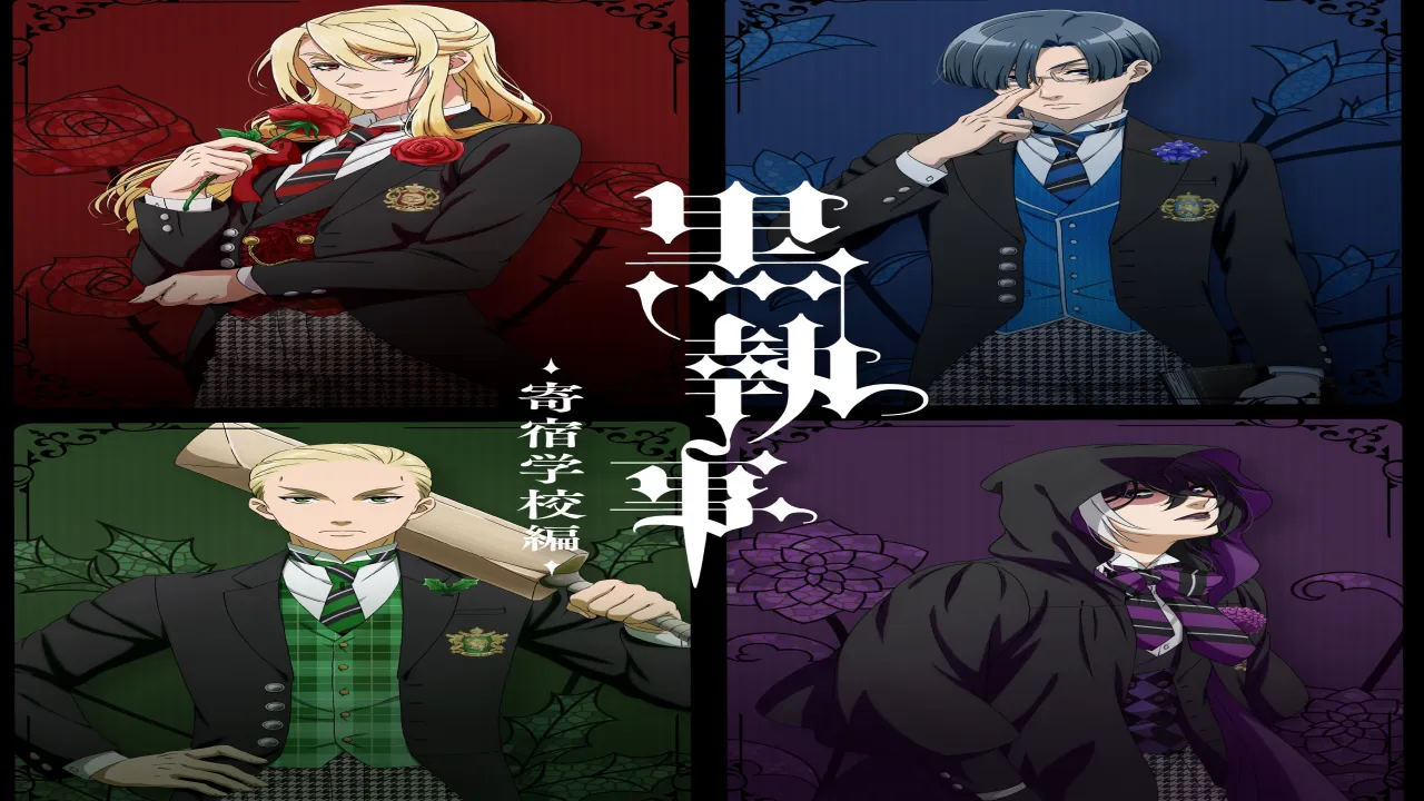 انمي Kuroshitsuji: Kishuku Gakkou-hen الحلقة 9 التاسعة مترجمة انمي فور اب